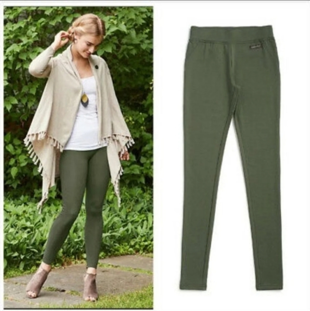Matilda Jane Green Sandy Too Leggings Small